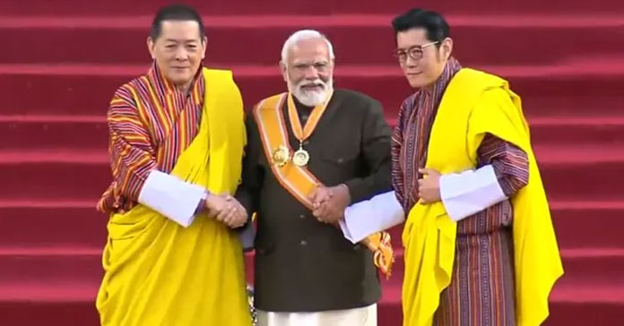 PM Modi becomes receives Bhutan’s highest civilian honour