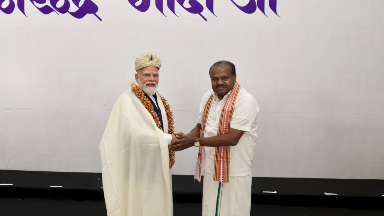 ಮೋದಿ ನಾಯಕತ್ವದಲ್ಲಿ ದೇಶಕ್ಕೆ ಜಾಗತಿಕ ಮನ್ನಣೆ: ಕೇಂದ್ರ ಸಚಿವ ಹೆಚ್.ಡಿ. ಕುಮಾರಸ್ವಾಮಿ ಶ್ಲಾಘನೆ