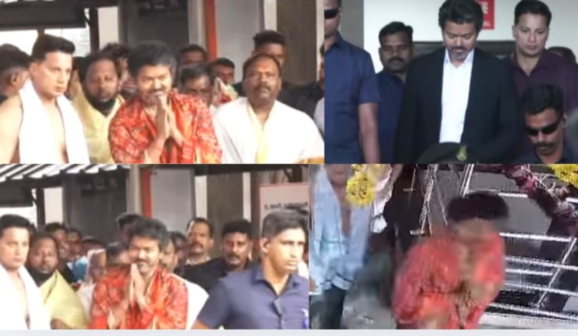 ಕೊಲ್ಲೂರು ಮೂಕಾಂಬಿಕಾ ಸನ್ನಿಧಿಯಲ್ಲಿ ತಮಿಳುನಾಡು ಮುಖ್ಯಮಂತ್ರಿ ವಿಜಯ್ ವಿಶೇಷ ಪೂಜೆ: ಸಂಕಲ್ಪ ನೆರವೇರಿಸಿ ಚೆನ್ನೈಗೆ ವಾಪಸ್