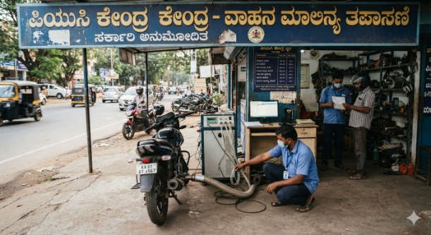 ಕರ್ನಾಟಕದಲ್ಲಿ ವಾಹನ ಮಾಲಿನ್ಯ ತಪಾಸಣಾ ಶುಲ್ಕ ಏರಿಕೆ: ಸಾರಿಗೆ ಇಲಾಖೆಯಿಂದ ಹೊಸ ದರ ಪಟ್ಟಿ ಪ್ರಕಟ