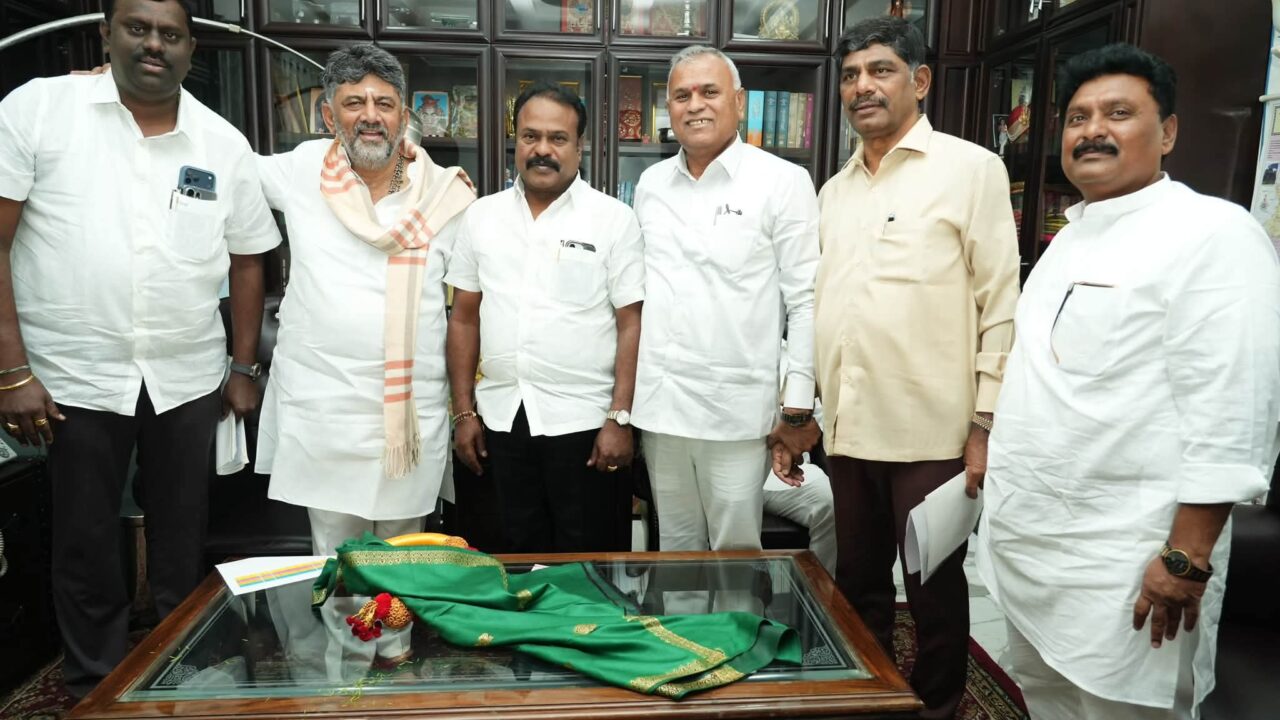 ಹಾಲಿನ ದರ ಏರಿಕೆ ಪ್ರಸ್ತಾವನೆ: ಸಿಎಂ ಡಿ.ಕೆ. ಶಿವಕುಮಾರ್ ಅವರಿಗೆ ಒಕ್ಕೂಟಗಳ ಅಧ್ಯಕ್ಷರಿಂದ ಮನವಿ ಸಲ್ಲಿಕೆ