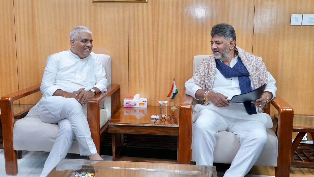 ಮೇಕೆದಾಟು, ಶರಾವತಿ ಯೋಜನೆಗಳಿಗೆ ಅನುಮೋದನೆ ನೀಡಿ, ಕಸ್ತೂರಿರಂಗನ್ ವರದಿ ತಡೆ ನೀಡಿ: ಕೇಂದ್ರಕ್ಕೆ ಸಿಎಂ ಡಿ.ಕೆ. ಶಿವಕುಮಾರ್ ಮನವಿ